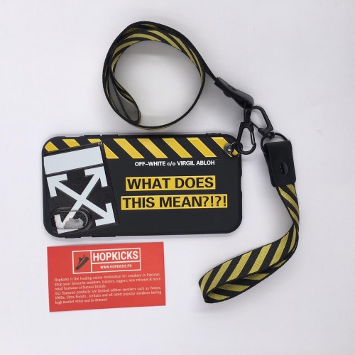 Off-White What Does This Mean Case
